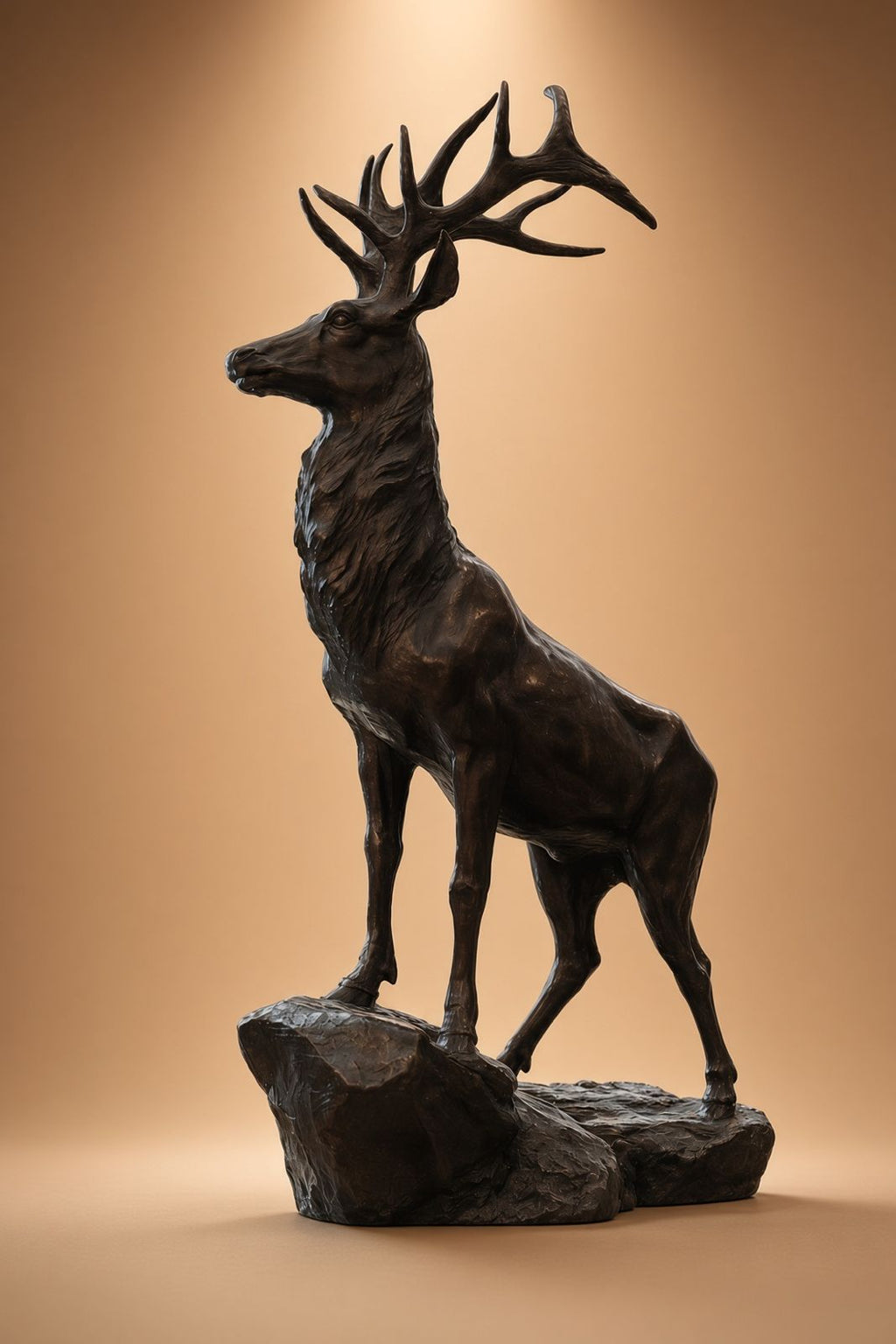 Bronze Stag Sculpture